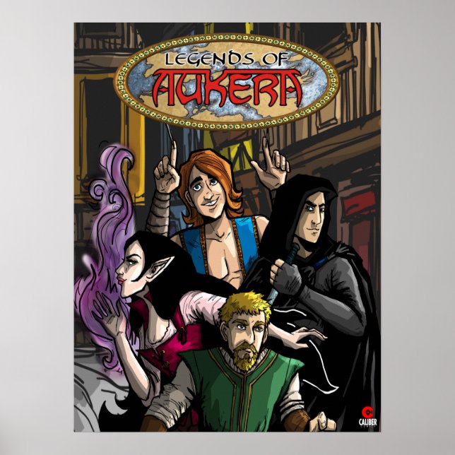 Legends of Aukera poster (Front)