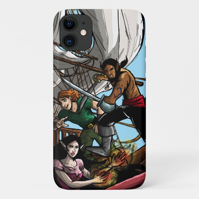 Legends of Aukera V2 design iPhone case (Back)