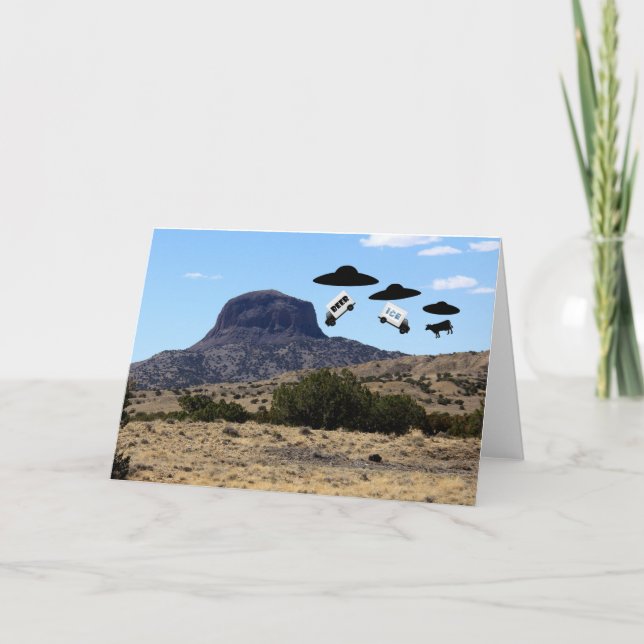 Legends of Cabezon Peak New Mexico Card (Front)