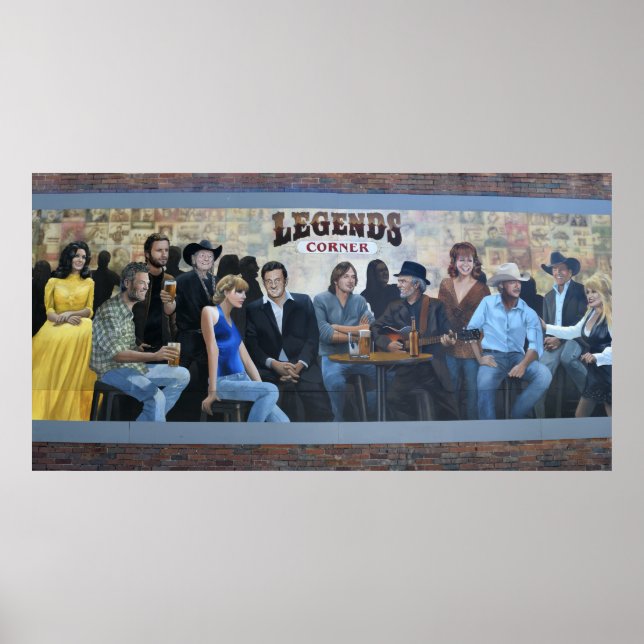 legends' of Coutry music Poster (Front)