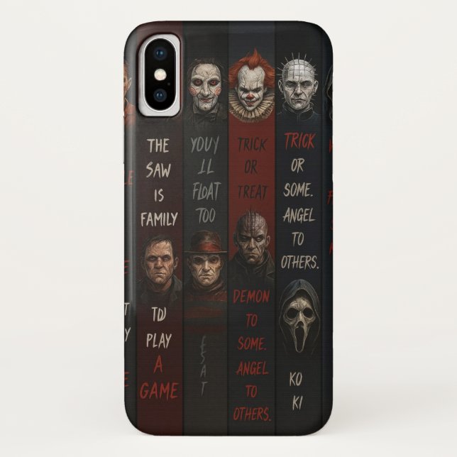 Legends of Horror Villains Mobile Case (Back)