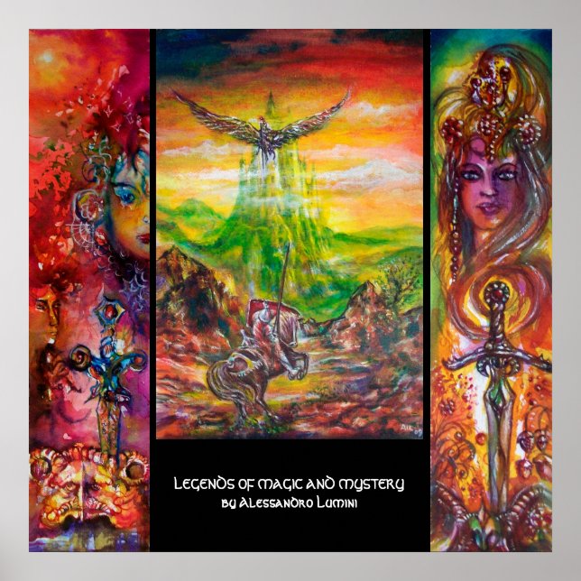 LEGENDS OF MAGIC AND MYSTERY POSTER (Front)