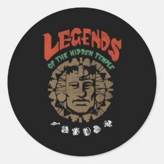 Legends Of The Hidden Temple Classic Round Sticker