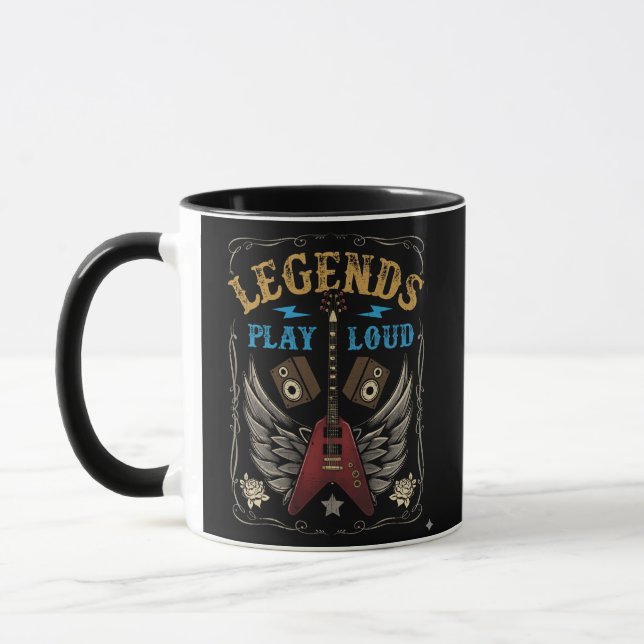 Legends Play Loud, Mug (Left)