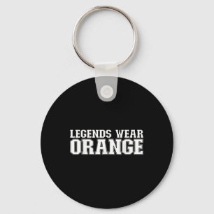 Legends Wear Orange Spirit Wear Team Game Colour W Key Ring