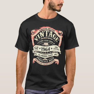 Legends Were Born In 1964 60Th Birthday T-Shirt