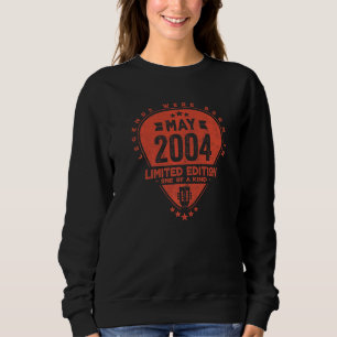 Legends Were Born In May 2004  Guitar  1 Sweatshirt
