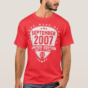 Legends Were Born In September 2007Guitar 2290 T-Shirt