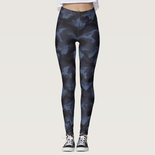 Legging Camo Clásico Noche (Front)