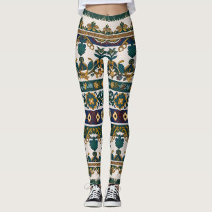 Legging design inspired by the Serbian carpet 4