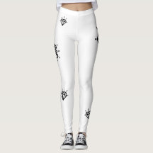 Legging Female Diamant Black Detailing PATRIOTE