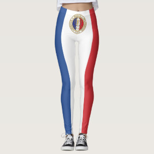 legging secular france flag
