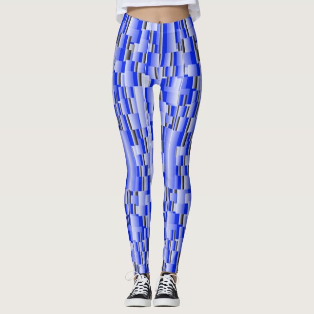 Leggings Abstract shape design  (Front)
