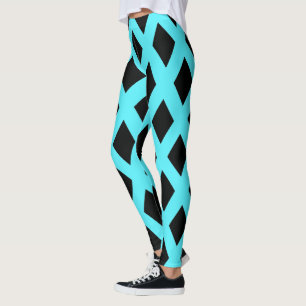 Leggings - Black Diamonds