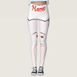 leggings cat meow