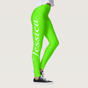 LEGGINGS CHOOSE YOUR COLOR Name Custom Yoga Pants