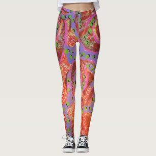 Leggings - Colourful Swirls