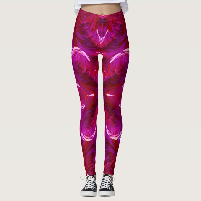 Leggings ~dark pink ~ Original (Front)