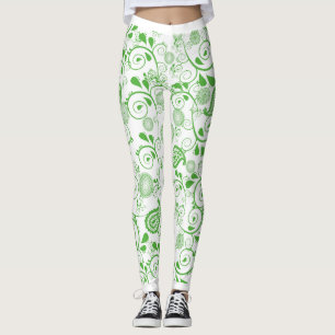 Leggings Green Design