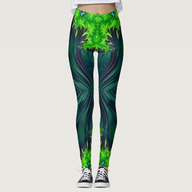 Leggings ~green ~ Original (Front)