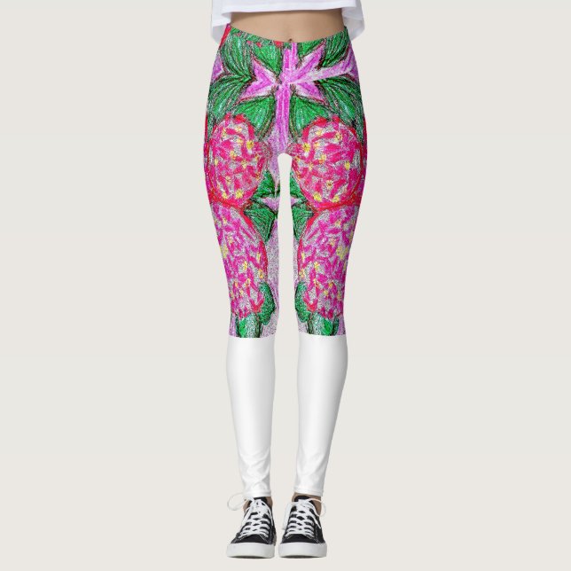 Leggings Hydrangeas (Front)