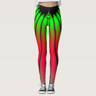 Leggings in space watermelon style