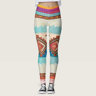 Leggings Indian fabric pattern