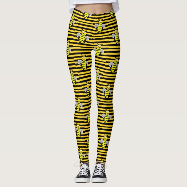 Leggings Long Bumblebee (Front)