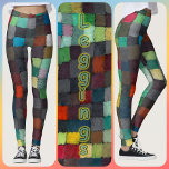 LEGGINGS - May Picture - Abstract Art Design<br><div class="desc">An abstract art image entitled "May Picture" (1925) is featured on these colourful Leggings. Available in five women's sizes (XS, S, M, L, XL). See "About This Product" description below for general sizing and product info, The abstract image covers the entire pair of leggings by default. ►It can be adjusted...</div>