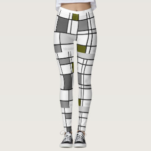 Leggings Mondrian Inspired 4