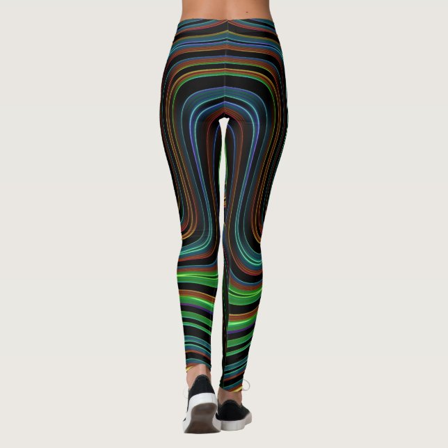 Leggings ~ multicolored ~ Original (Back)