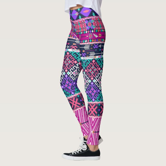 Leggings/Native American Pattern Leggings (Left)