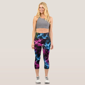 leggings Neon Lightning Marble – Electric Energy