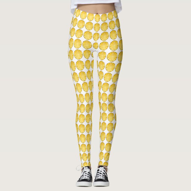 Leggings - Pineapple Slice (Front)