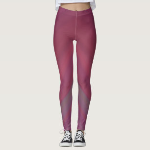 Leggings ~ pink and mauve