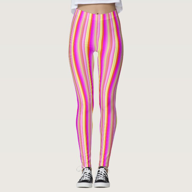 Leggings - Pink Sunset (Front)