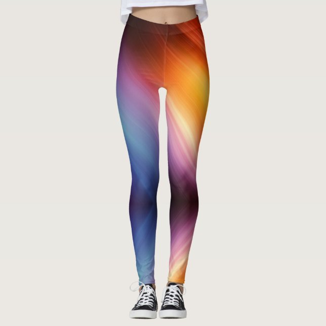 Leggings - Rainbow of Colour (Front)