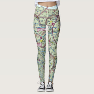 Leggings Rochester NY Aviation Map  Sale Price