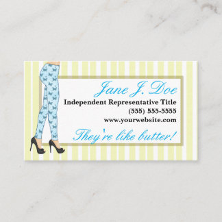 Leggings Sales, Pink and Purple Business Card