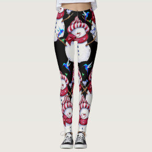 leggings snowman