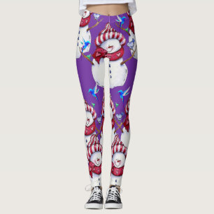 leggings snowman