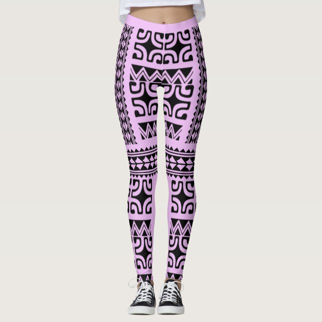 LEGGINGS Tatouage tribal (Front)