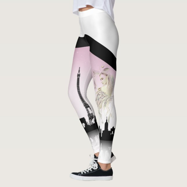 Leggings the Eiffel Tower and Paris (Left)