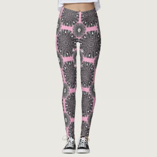 Leggings "The Touch Of Infinity" (monochrome)
