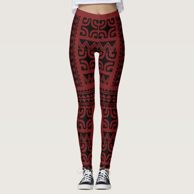 LEGGINGS Tribal Tattoo (Front)