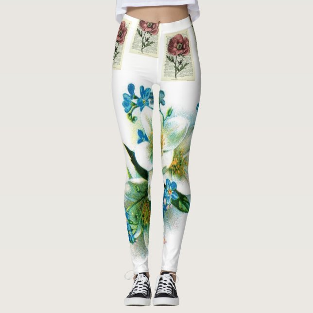 leggings vintage floral (Front)