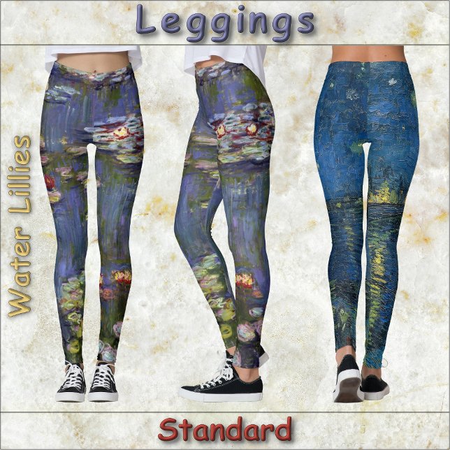LEGGINGS - "Water Lillies" - Claude Monet (Creator Uploaded)