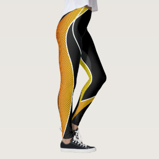 Leggings with a trendy design.