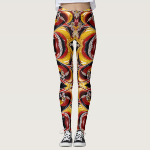 Leggings with Belgian Colours design