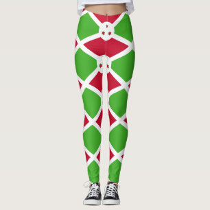 Leggings with flag of Burundi